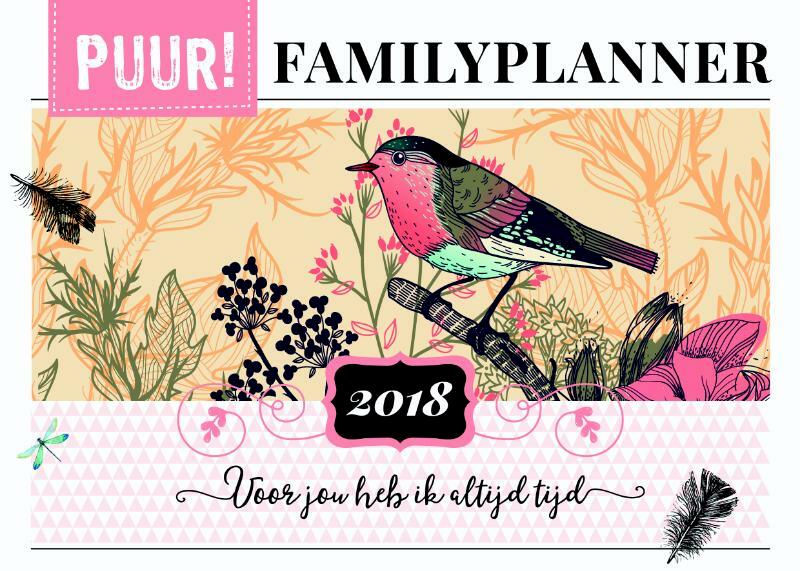 PUUR! Familyplanner 2018 - (ISBN 9789043528115)