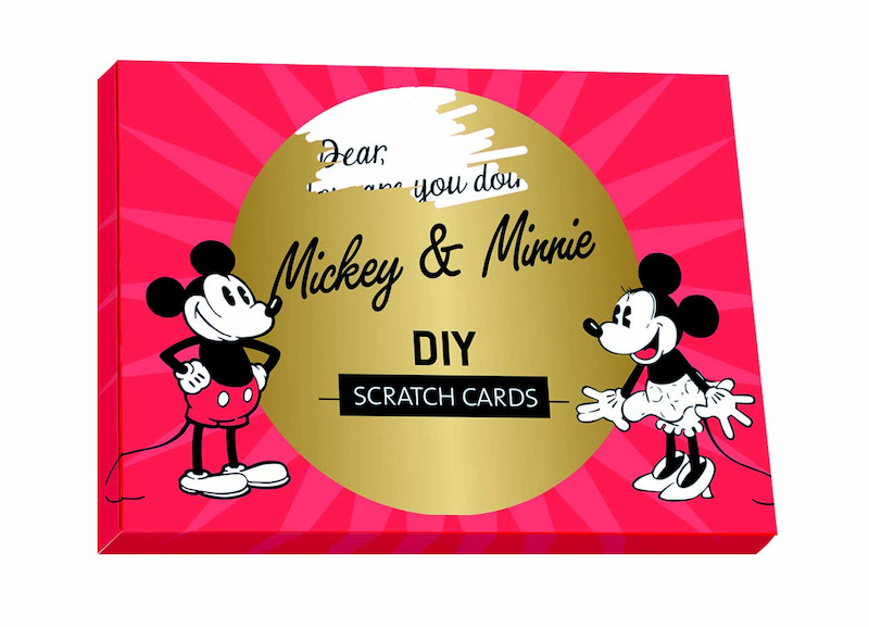 MICKEY MOUSE DIY SCRATCH CARDS SET (5 CARDS) - (ISBN 8712048311124)
