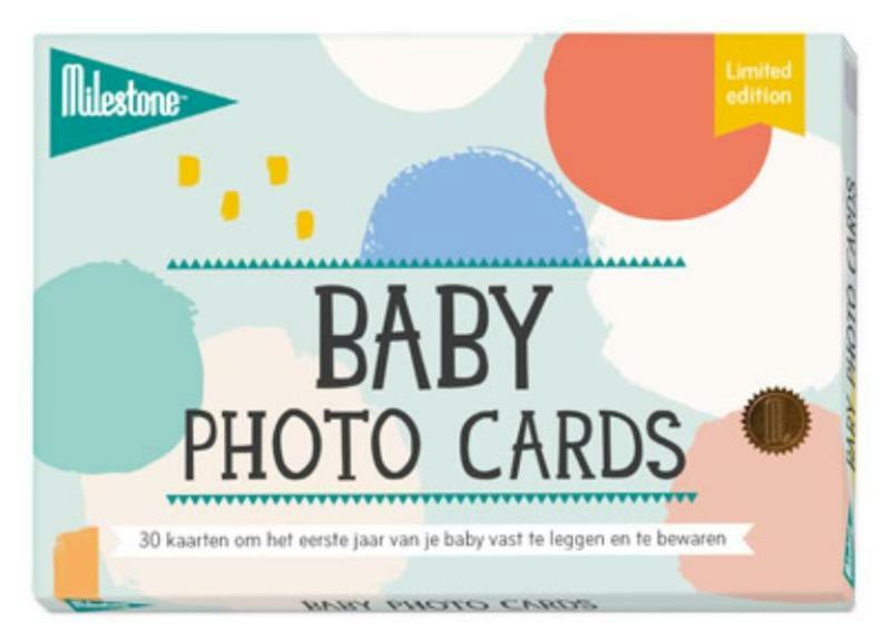 Milestone Baby Photo Cards Limited Edition - (ISBN 9789491931222)