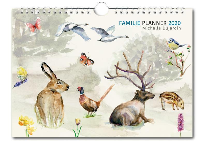Michelle Dujardin familie planner 2020 - (ISBN 8716951304488)