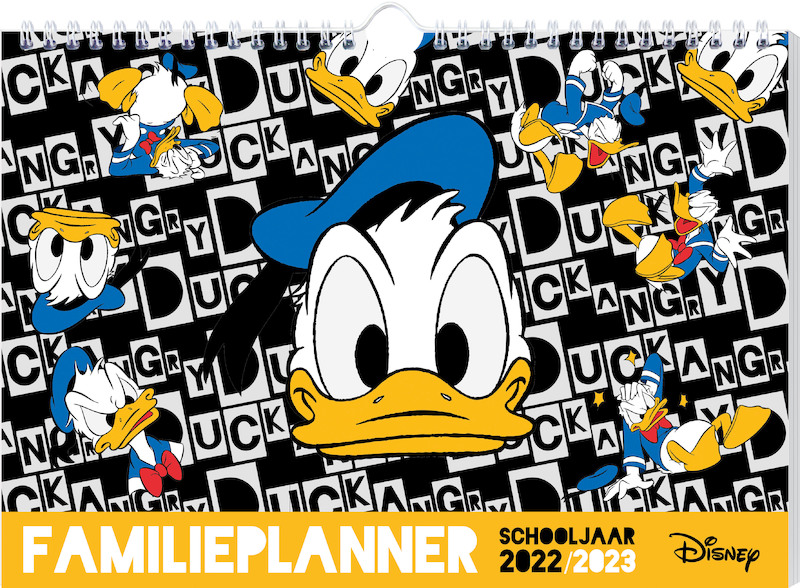 Donald Duck FAMILIEPLANNERS SCHOOLJAAR - BTS 2022 -2023 - Interstat (ISBN 9789464321562)
