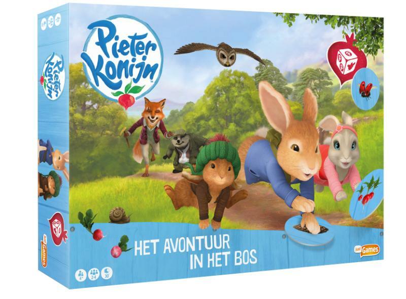 Pieter Konijn bordspel Avontuur in het Bos - (ISBN 8718866301750)
