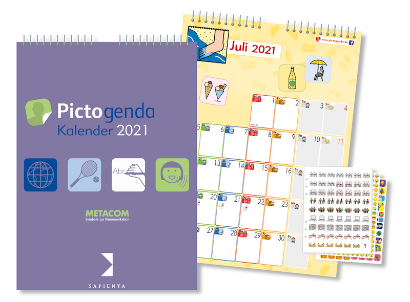 Metacom Pictogenda Kalender - Martina Tittse-Linsen (ISBN 9789492711113)