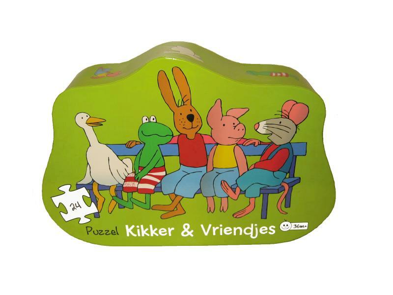 Puzzel kikker en vriendjes - (ISBN 9789048308996)