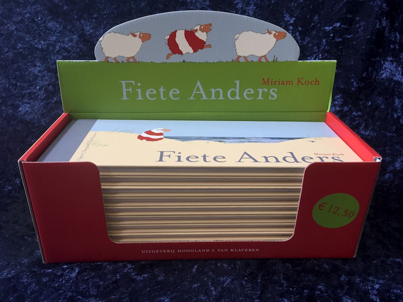 Fiete Anders midi-editie- display 10 exemplaren - Miriam Koch (ISBN 9789089672636)
