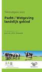 Pacht / Wetgeving landelijk gebied - J.W.A. Rheinfeld (ISBN 9789462499133)