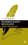 Heimwee heeft een kleur (e-Book) - Guus Bauer (ISBN 9789044971286)