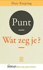 Punt - Marc Kregting (ISBN 9789460014079)