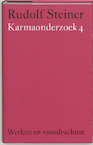 Karmaonderzoek 4 - Rudolf Steiner (ISBN 9789060385326)
