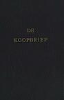 De koopbrief (e-Book) - Clara Asscher-Pinkhof (ISBN 9789025863807)