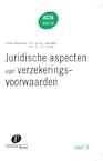 Juridische aspecten van verzekeringsvoorwaarden (ISBN 9789490962111)