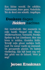 Donkere dagen, heldere nachten - Jeroen Kraakman (ISBN 9789493157187)