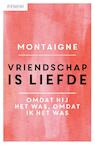 Vriendschap is liefde - Michel de Montaigne (ISBN 9789025300715)
