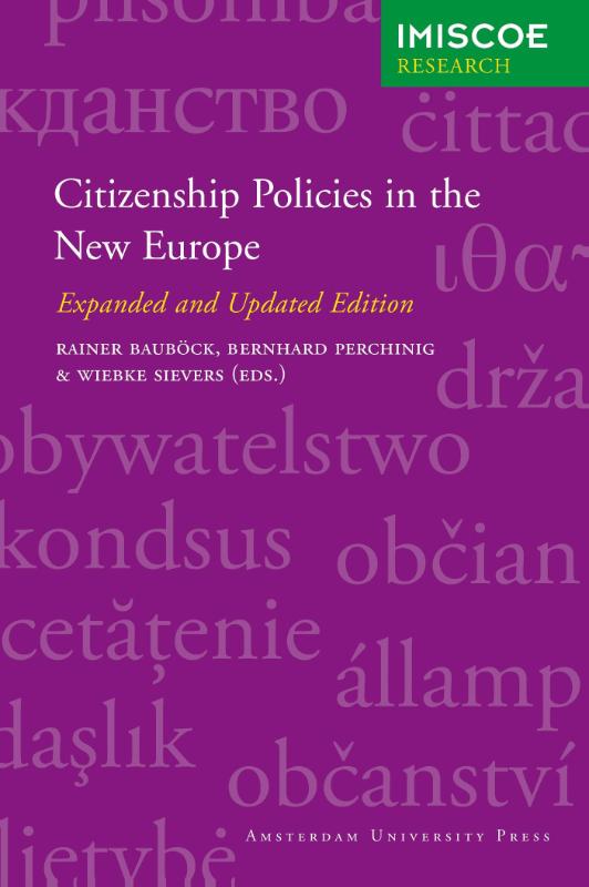 Citizenship policies in the New Europe (e-Book)