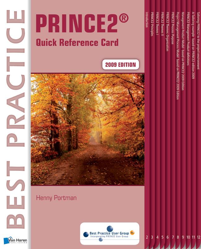 E-Book: PRINCE2 2009 Edition - Reference Cards (english version) (e-Book) - Henny Portman