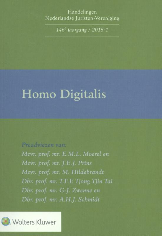 Homo Digitalis: Preadviezen NJV 2016-1