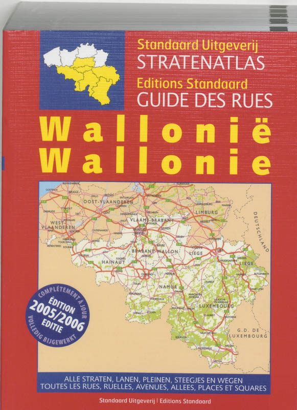 Stratenatlas Wallonie 2005/2006