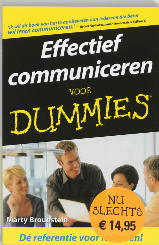 Effectief communiceren voor Dummies - M. Brounstein