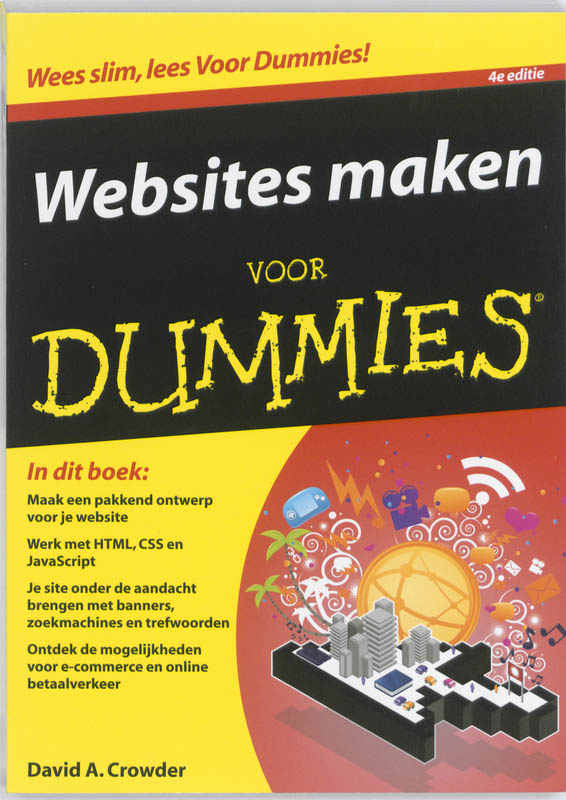 Websites maken voor Dummies, 4e editie - David A. Crowder